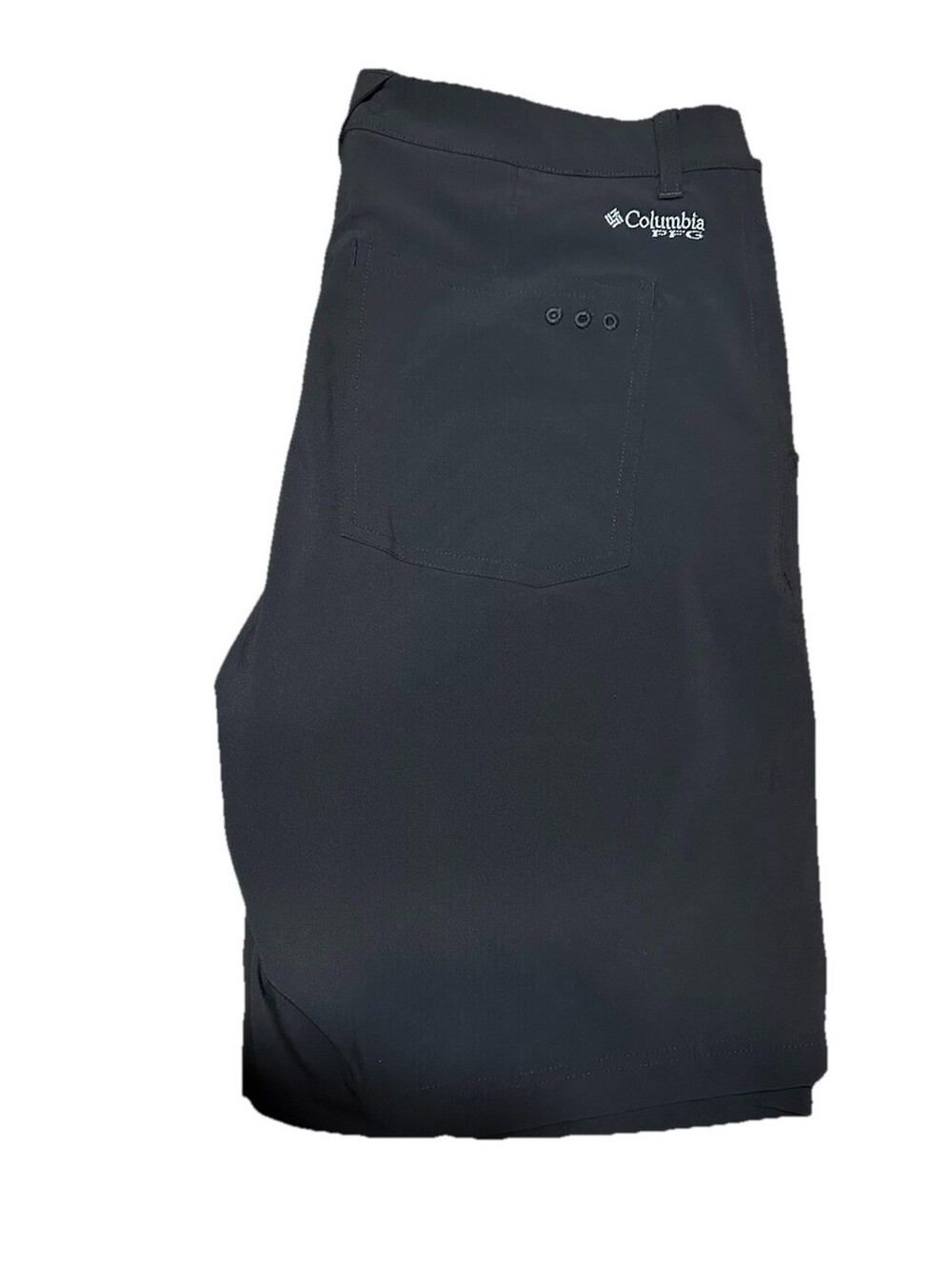 Men’s Columbia PFG Black Chino Shorts Size 36 Excellent Condition
